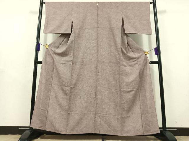 平和屋着物▽上質な小紋 単衣 流水文 正絹 逸品 AABD9406jh 【公式通販】