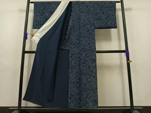 平和屋着物▽上質な小紋　単衣　型染め　草花文　さが美扱い　正絹　逸品　AABD9407jh 楽天市場】平和屋着物▽上質な小紋 単衣 作家物 草花文 正絹 逸品