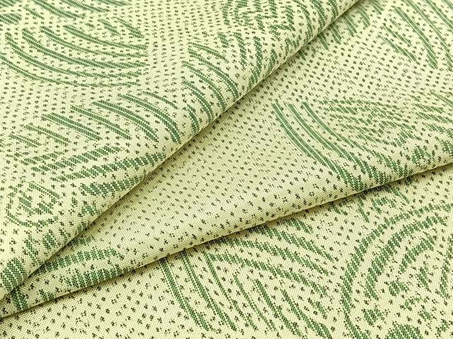 平和屋着物▽本場大島紬　単衣　草花文　正絹　逸品　AABD9418jh