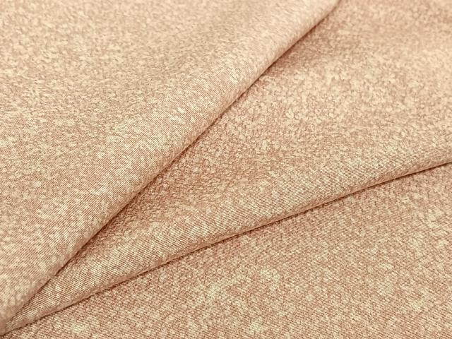 平和屋着物▽上質な小紋　単衣　霞文　正絹　逸品　AABD9472jh