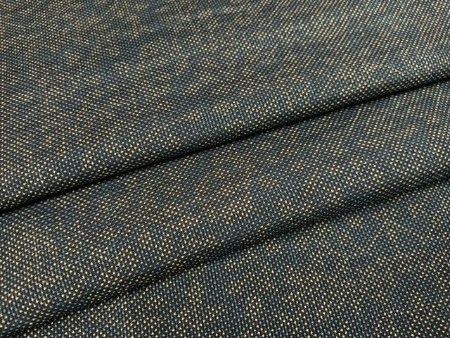 平和屋着物●本場大島紬　一元絣　草花文　大丸扱い　正絹　逸品　AABD9862ph