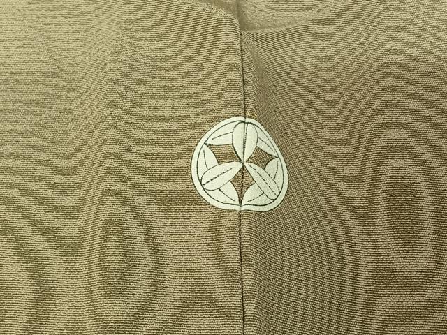 平和屋着物▽上質な色無地　単衣　利休白茶色　正絹　逸品　AABE0225jh 平和屋着物▽上質な色無地 単衣 利休白茶色 正絹 逸品 AABE0225jh
