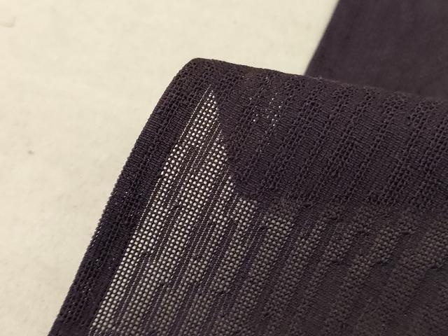 平和屋着物＊夏物　色無地　楓紋紗　似せ紫色　正絹　逸品　AABE0617jd 平和屋着物＊夏物 色無地 楓紋紗 似せ紫色 正絹 逸品 AABE0617jdの通販