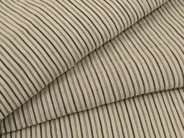 平和屋着物＊夏物　本場小千谷ちぢみ　縞　麻　逸品　AABE0634jd