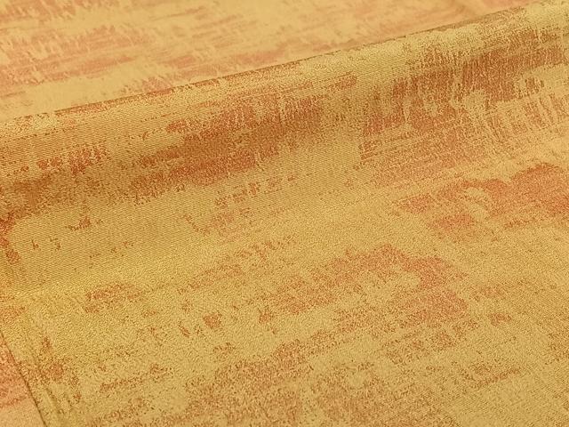 平和屋着物▽上質な紬　単衣　霞文　正絹　逸品　AABE0697jh_5