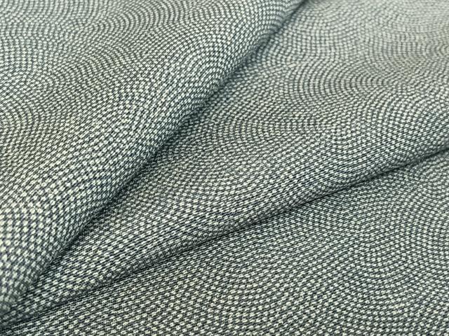 平和屋着物▽江戸小紋　単衣　鮫小紋柄　正絹　逸品　AABE1190jh