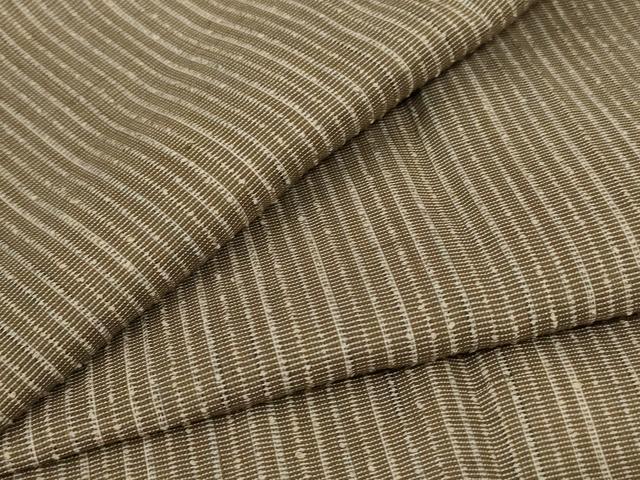 平和屋着物＊夏物　男性　紗紬　縞　正絹　逸品　AABE1316jd