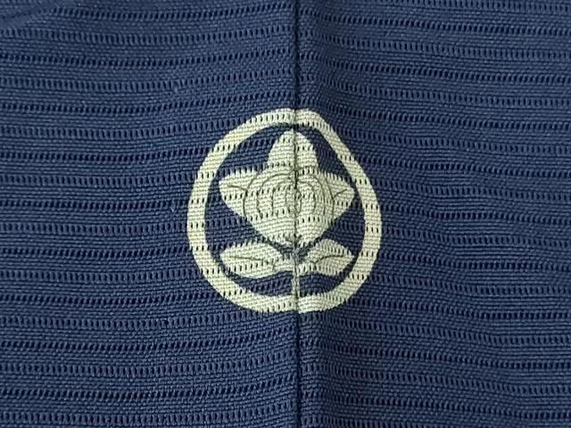 平和屋着物＊夏物 色無地 絽 留紺色 正絹 逸品 AABE1336jdの通販はau