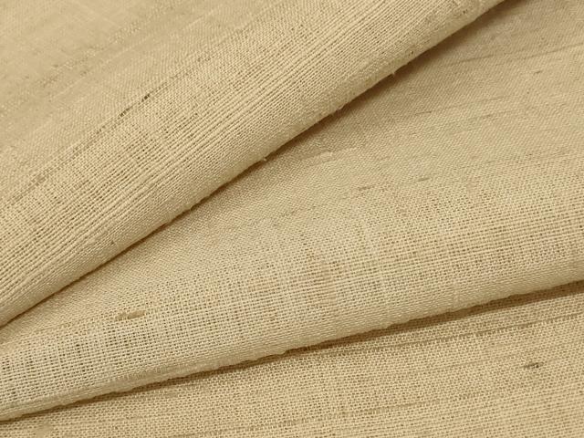 平和屋着物＊夏物　生紬　霞文　正絹　逸品　AABE1364jd