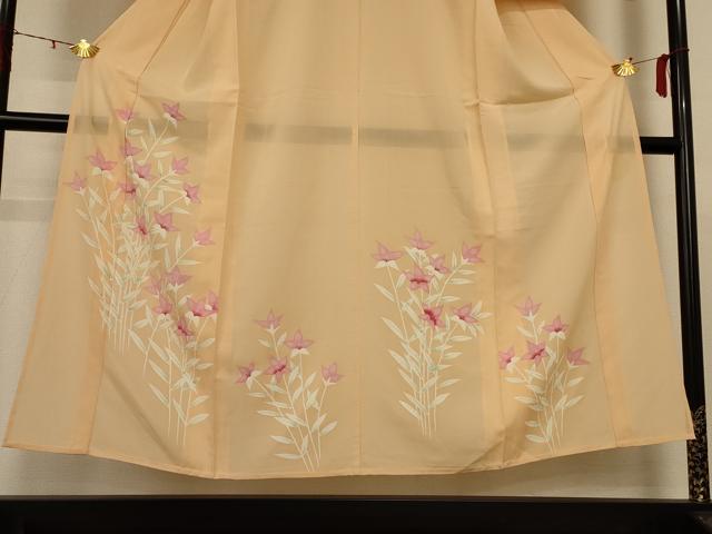 平和屋着物＊夏物　訪問着　絽　草花文　正絹　逸品　AABE2688jd_2