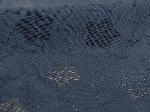 平和屋着物＊夏物　色無地　舞葉紋紗　正絹　逸品　AABE2705jd_3