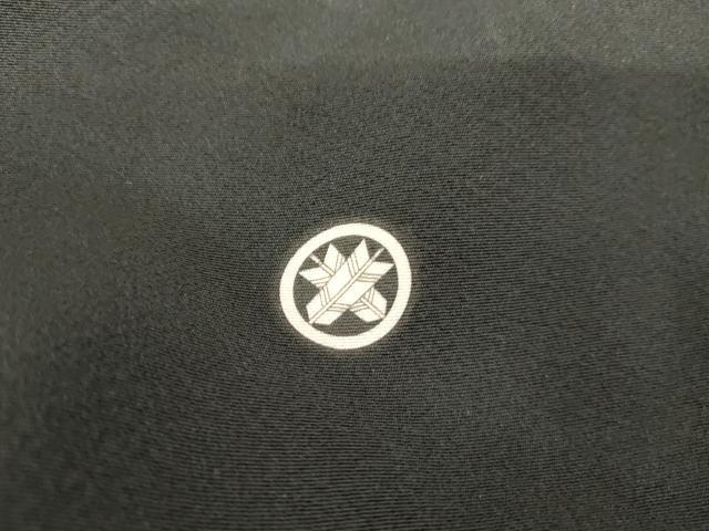 平和屋着物●本加賀友禅作家　江波秀明　黒留袖　飛鶴風景松文　暈し染め　さが美扱い　正絹　逸品　AABE2790cs