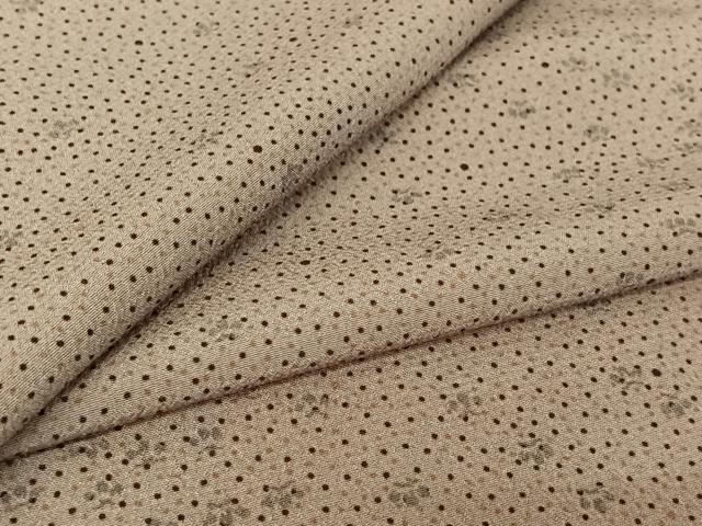 平和屋着物▽小紋　単衣　霞文　洗える着物　AABE3369jh