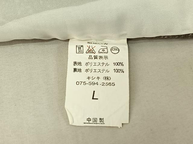 平和屋着物▽小紋　単衣　花唐草文　洗える着物　AABE4011jh