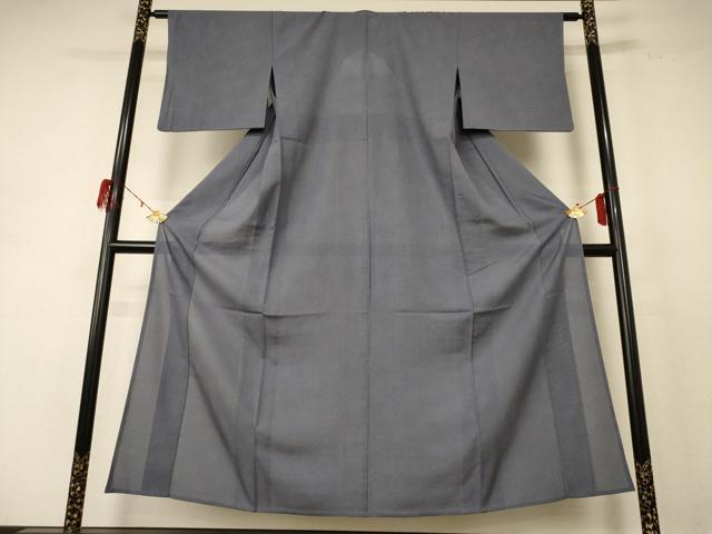 平和屋着物＊夏物　江戸小紋　彫士：住田双光・染士：服部光擴　絽　鮫小紋柄　正絹　逸品　AABE4330jd_1
