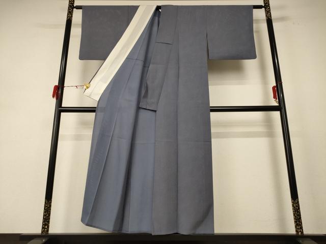 平和屋着物＊夏物　江戸小紋　彫士：住田双光・染士：服部光擴　絽　鮫小紋柄　正絹　逸品　AABE4330jd_2