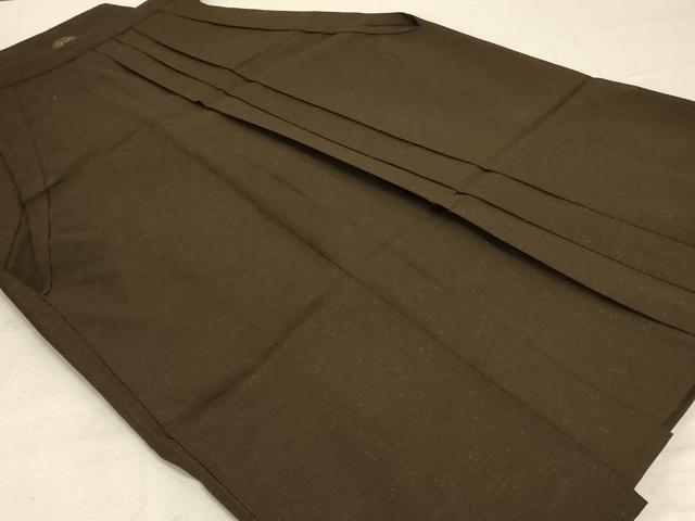 平和屋着物＊夏物　男性　馬乗り袴　霞文　正絹　逸品　AABE4394jd