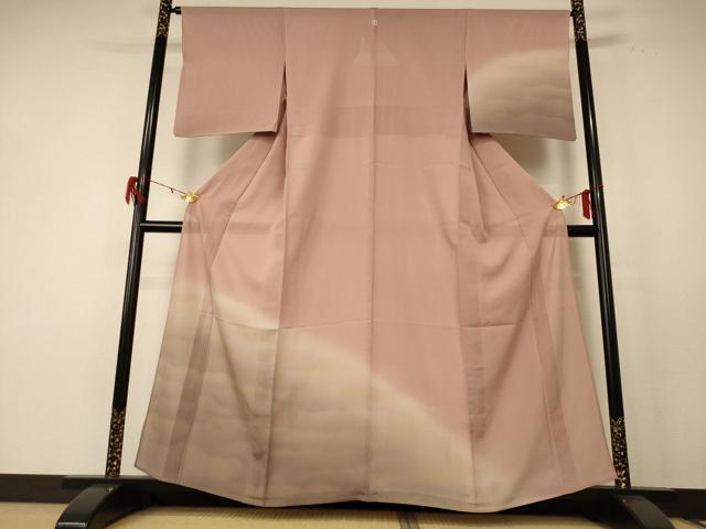 平和屋着物＊夏物　訪問着　絽　霞文　暈し染め　正絹　逸品　AABE4397jd 平和屋着物＊夏物 訪問着 絽 霞文 暈し染め 正絹 逸品 AABE4397jdの