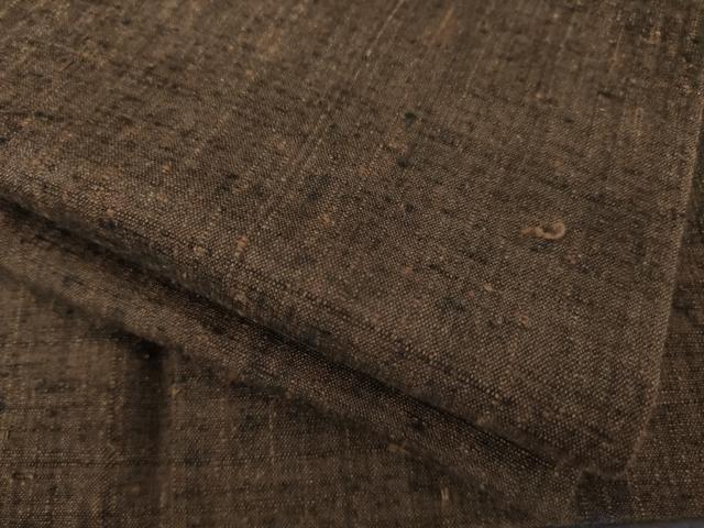 平和屋着物●男性　霞文　正絹　逸品　AABE4464ck