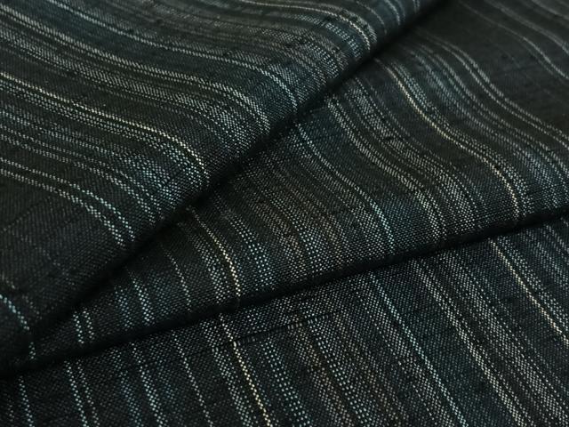 平和屋着物＊夏物　小紋　紗　楓文　正絹　逸品　AABA6511jd 平和屋着物□上質な小紋 楓文 正絹 逸品 AABH4478fw