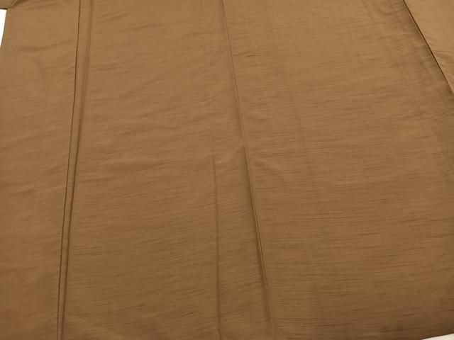 平和屋着物▽男性　色無地　単衣　朽葉色　洗える着物　未使用　AABE5617fy_3