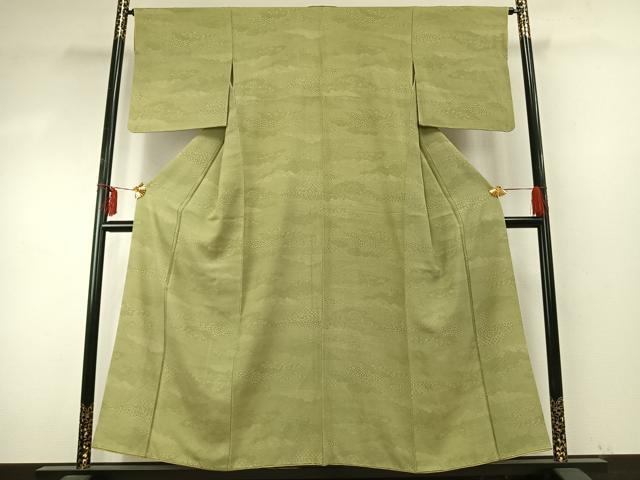 平和屋着物▽上質な小紋 単衣 辻が花 正絹 逸品 AABD0146fy 【公式通販】