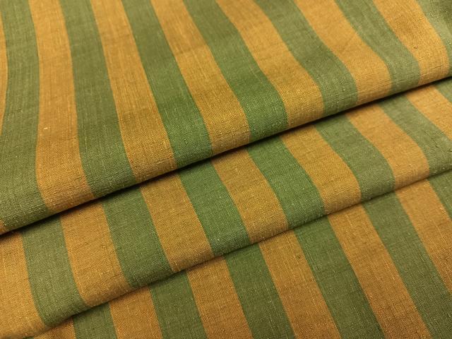 平和屋着物●上質な紬　間道　正絹　逸品　AABE5863ph