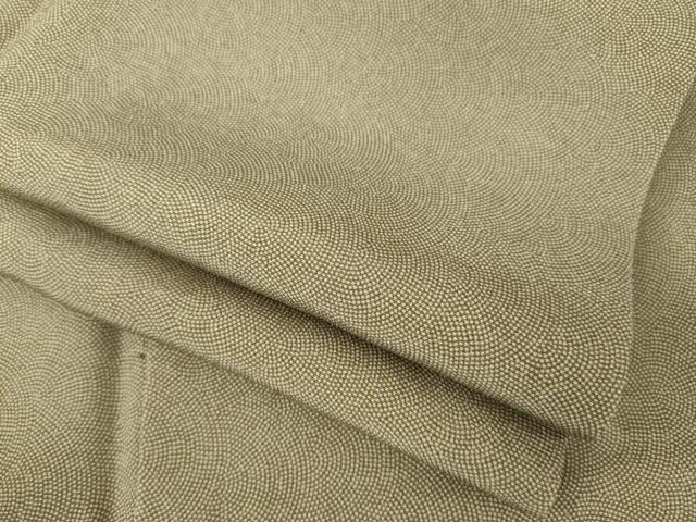 平和屋着物●江戸小紋　極小鮫小紋柄　正絹　逸品　AABE5949ck