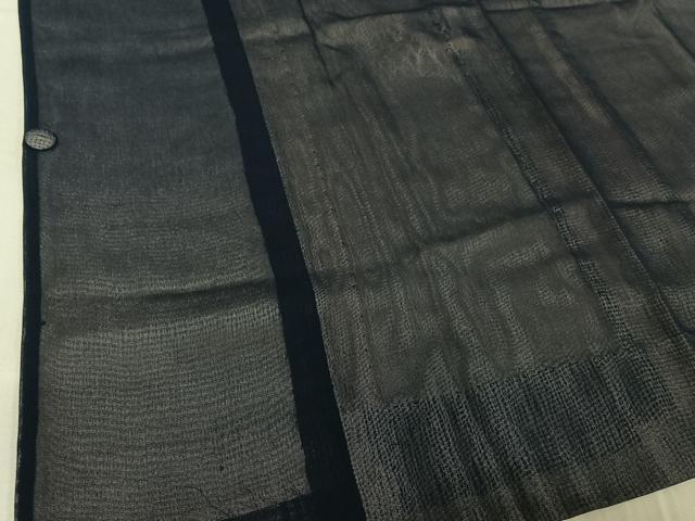 平和屋着物▽道行コート　スリーシーズン　春夏秋　塵除け　立涌文　正絹　逸品　AABE6694jh 平和屋着物▽道行コート スリーシーズン 春夏秋 塵除け 菱紋紗 淡黄色