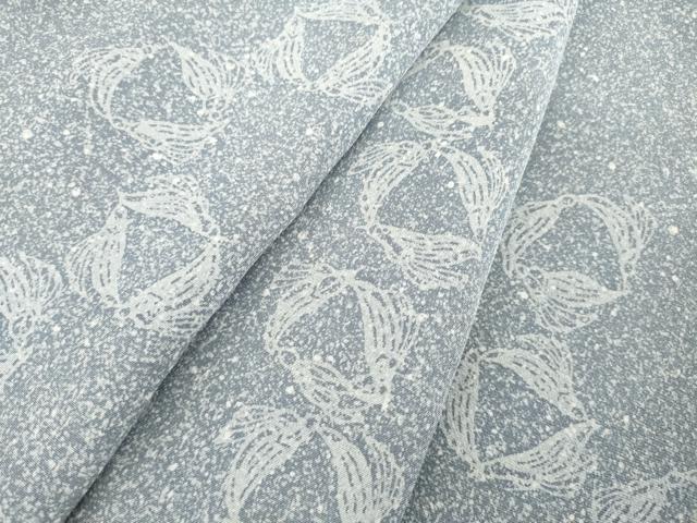 平和屋着物●上質な小紋　鳥丸文　正絹　逸品　AABE6769ck