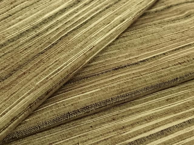 平和屋着物●上質な色無地　立波菱地紋　若芽色　高島屋扱い　正絹　逸品　CABC9762vp 平和屋着物○上質な色無地 立波菱地紋 若芽色 高島屋扱い 正絹 逸品