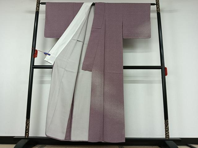 平和屋着物▽訪問着　単衣　霞文　暈し染め　正絹　逸品　AABE6894jh_1