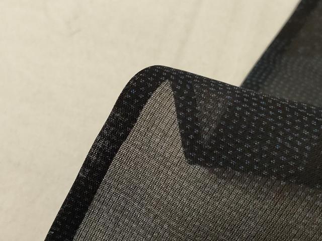 平和屋着物＊夏物 本場大島紬 夏大島 色紙草花文 反端付き 正絹 逸品