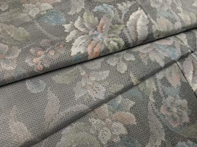 平和屋着物○訪問着 桐 橘 黒地 金彩 正絹 逸品 AABG9582ph 【公式通販】