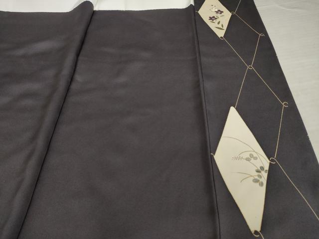 平和屋着物●訪問着　友禅　花菱文　金彩　正絹　逸品　AABE8239ck_7