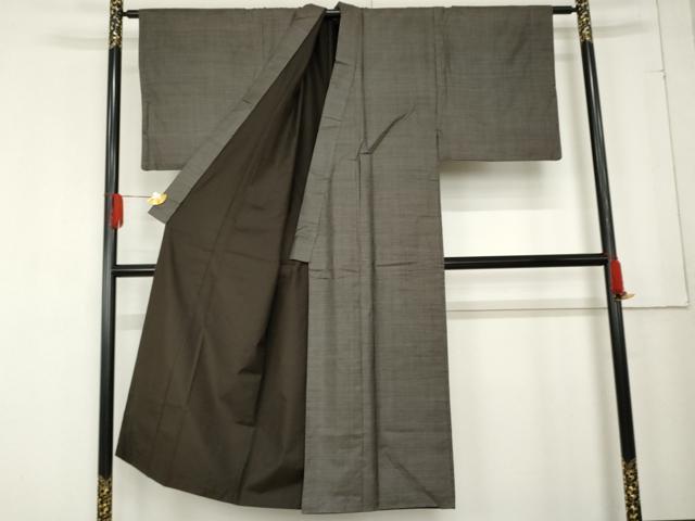 平和屋着物○男性 本場大島紬 アンサンブル 長襦袢(無双仕立て)セット