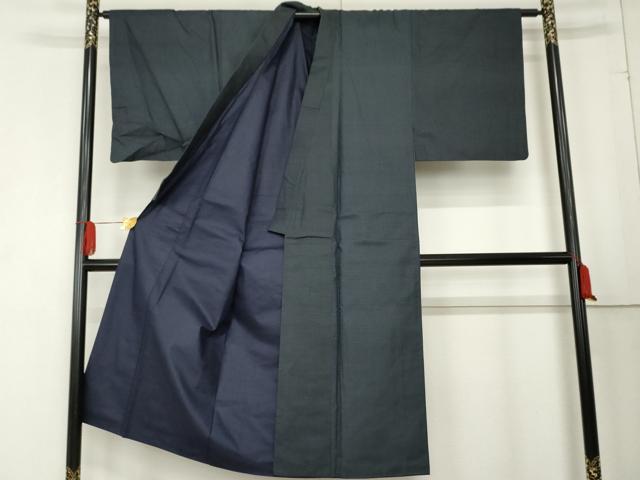 平和屋着物●男性　本場大島紬　アンサンブル　100亀甲　総詰め　正絹　逸品　AABE8583cs_1