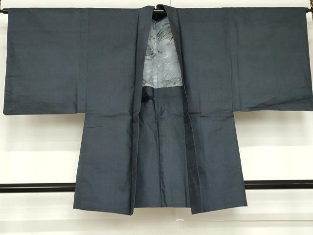 平和屋着物●男性　本場大島紬　アンサンブル　100亀甲　総詰め　正絹　逸品　AABE8583cs_6