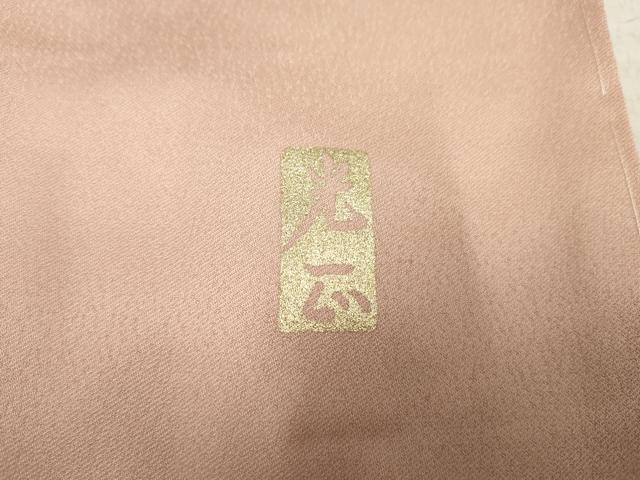 平和屋着物●金彩友禅　卓越技能者・名工・和田光正　訪問着　花車文　暈し染め　金銀彩　正絹　逸品　未使用　AABE8673cs_7