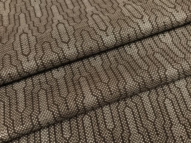平和屋着物○男性 本場大島紬 幾何学文様 正絹 逸品 BAAW0897hj 平和屋着物