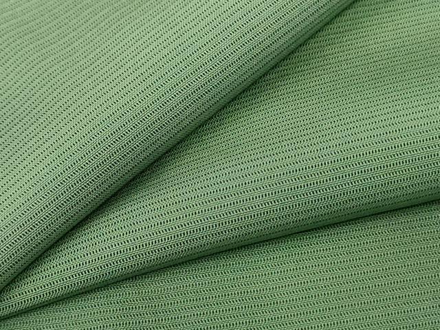 平和屋着物＊夏物　小紋　絽　霞文　暈し染め　正絹　逸品　AABE9002jd