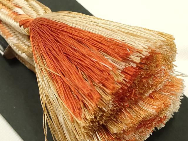 平和屋着物●和装小物　上質な帯締め　貝ノ口組 浮舟　箱付き　正絹　逸品　未使用　AABE9168ay_3