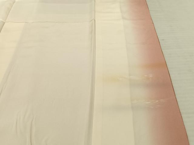 平和屋着物●人間国宝　福田喜三郎　訪問着　霞文　暈し染め　金彩　正絹　逸品　AABF0506fy_8