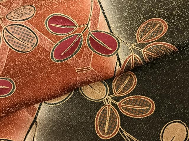 平和屋着物●訪問着　刺繍　萩文　暈し染め　金彩　正絹　逸品　AABF0735fy_4