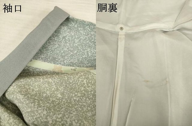 平和屋着物●訪問着　友禅　風景文　正絹　逸品　AABF0938ck_8
