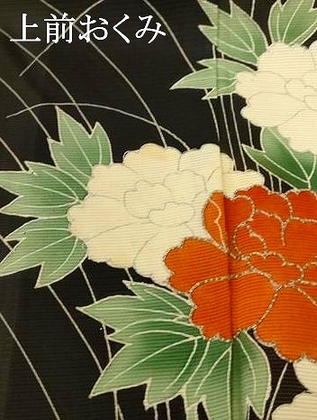 平和屋着物＊夏物　訪問着　絽　駒刺繍　草花文　正絹　逸品　AABF2761jd_7