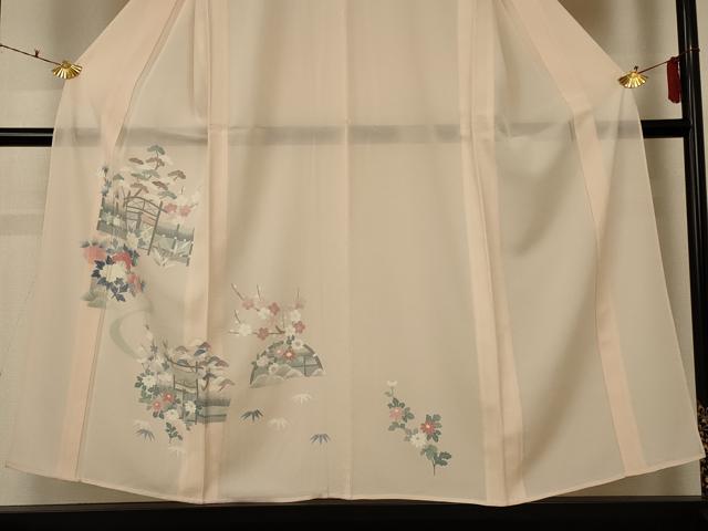 平和屋着物＊夏物　訪問着　絽　松竹梅　正絹　逸品　AABF2785jd_2