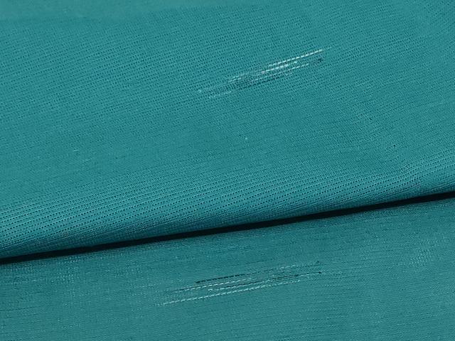 平和屋着物＊夏物　小紋　紗　霞文　洗える着物　AABF2787jd_4