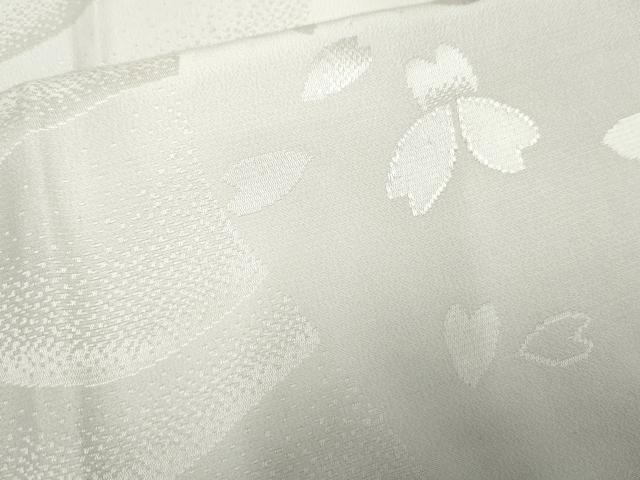 平和屋着物●長襦袢　無双仕立て　舞花地紋　暈し染め　京都きもの友禅扱い　正絹　逸品　AABF2984cs