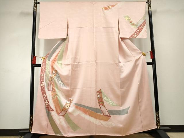 平和屋着物●創業460年・千總　訪問着　正絹　逸品　AABF2997cs